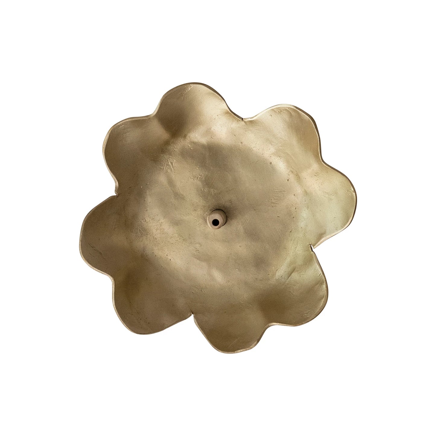 Brass Flower Incense Holder