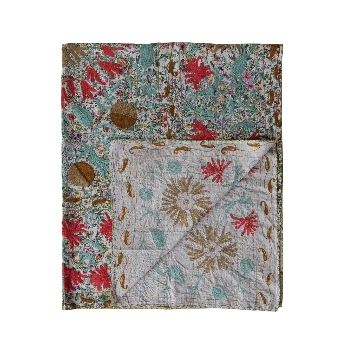 Stonewashed Cotton Voile Throw