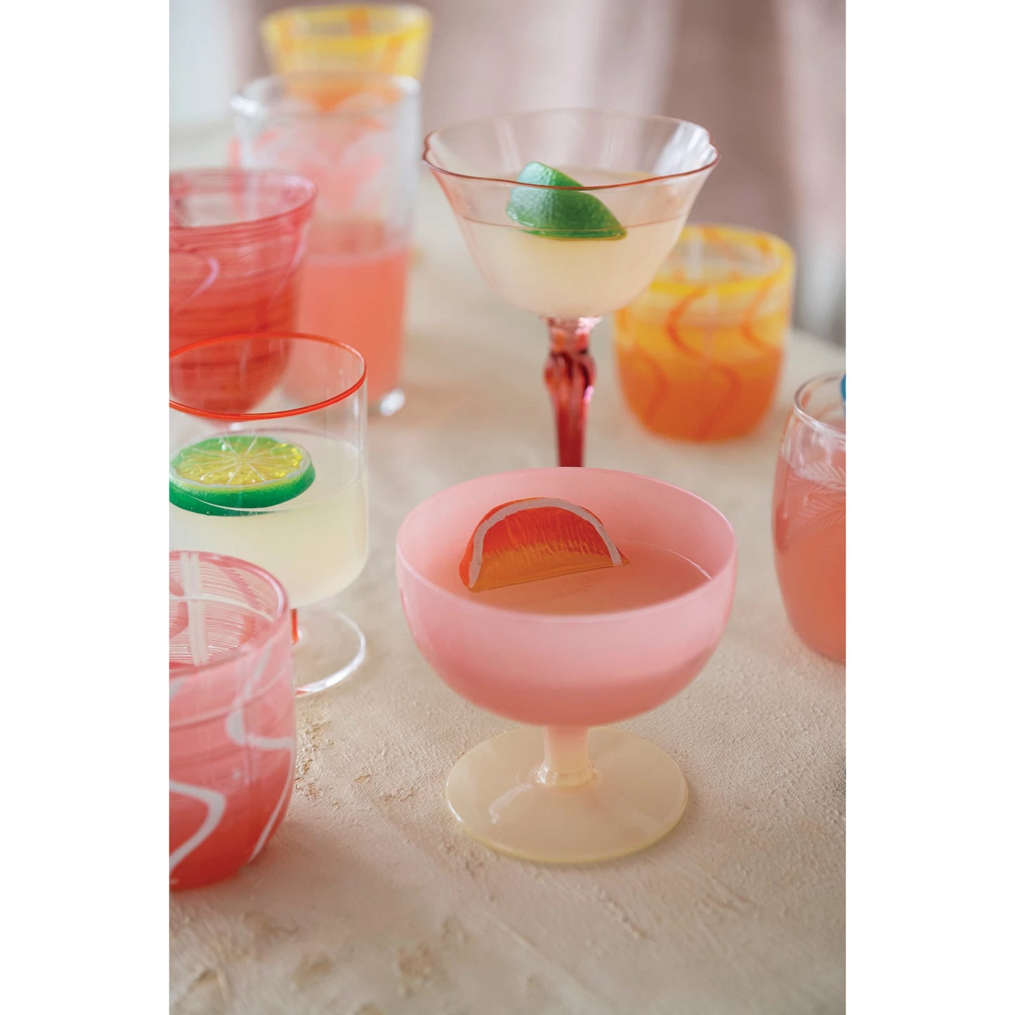Two-Tone Stemmed Wine Glass