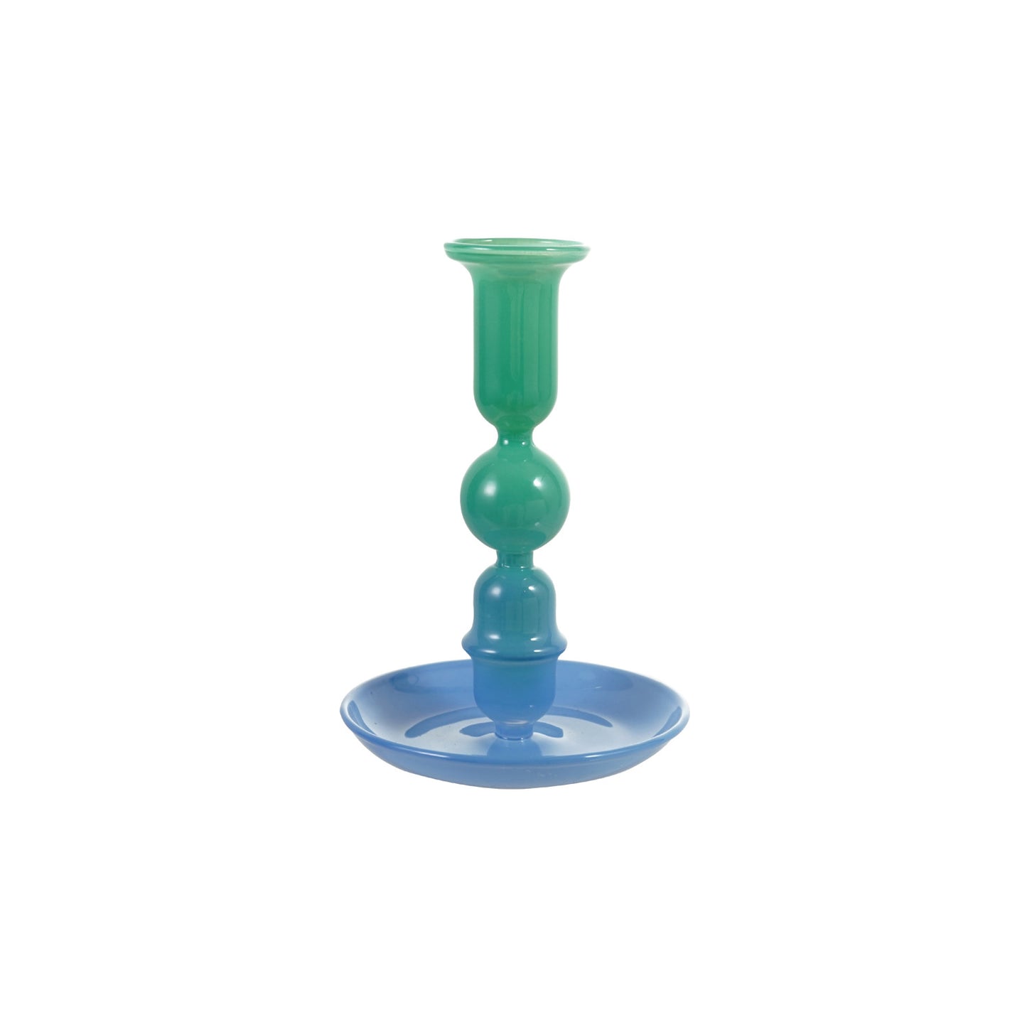 Glass Two-Tone Taper Holder