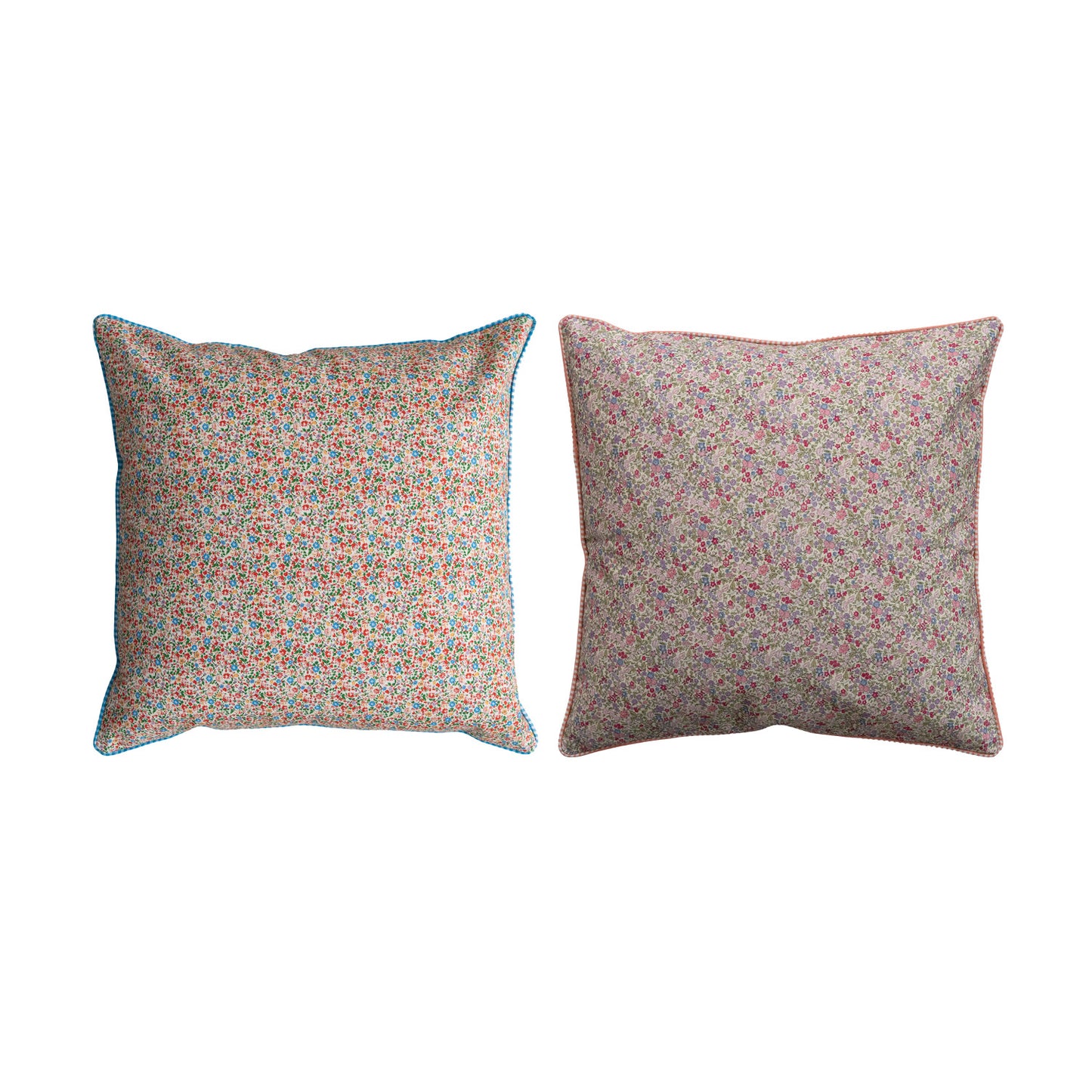 Square Cotton Canvas Printed Pillow