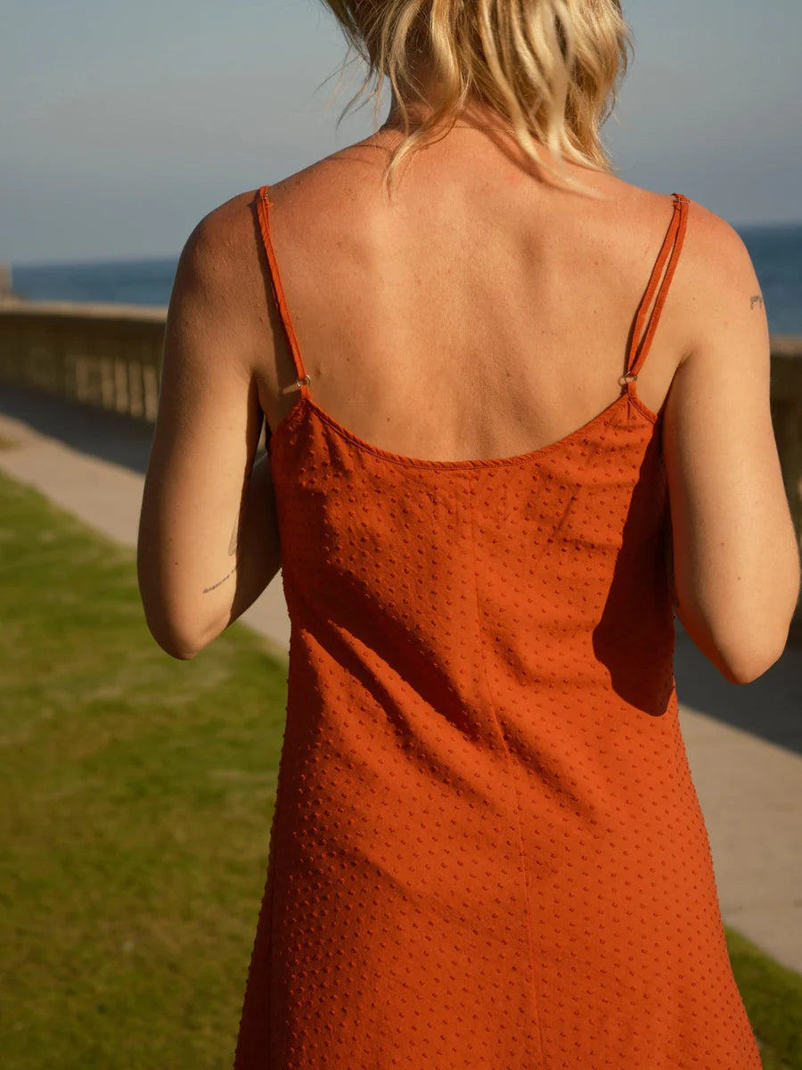 Dobby Slip Dress