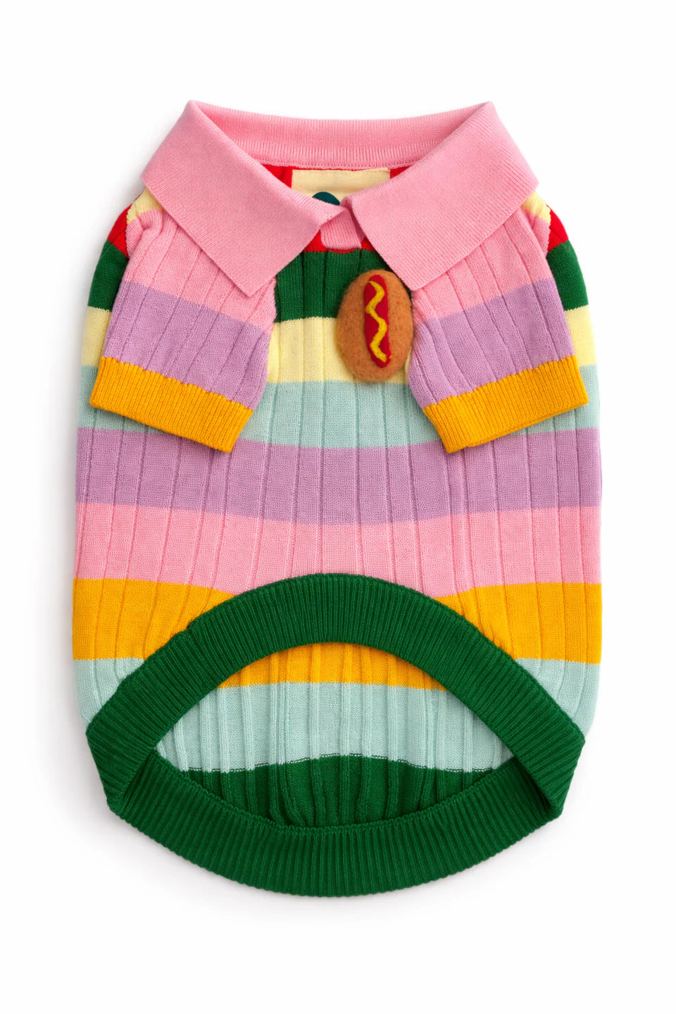 Dog Hotdog 3D Icon Sweater