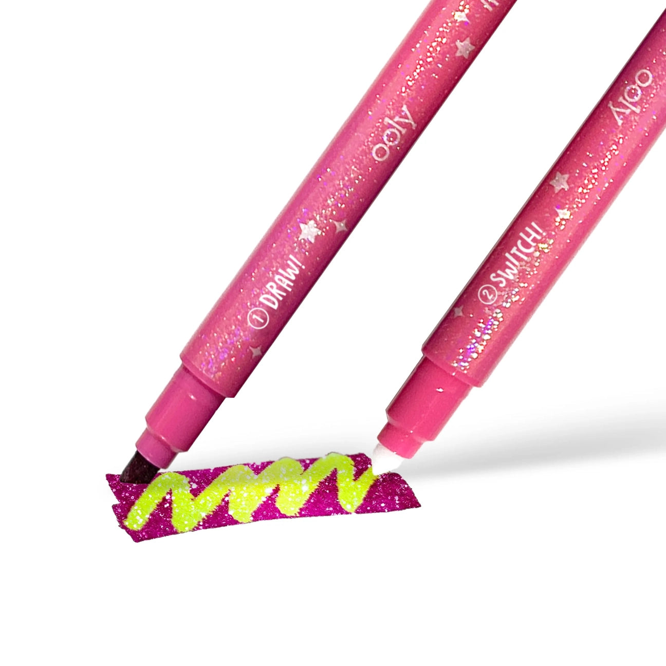 Switch-Eroo! Sparkle Color Changing Markers, Set of 12