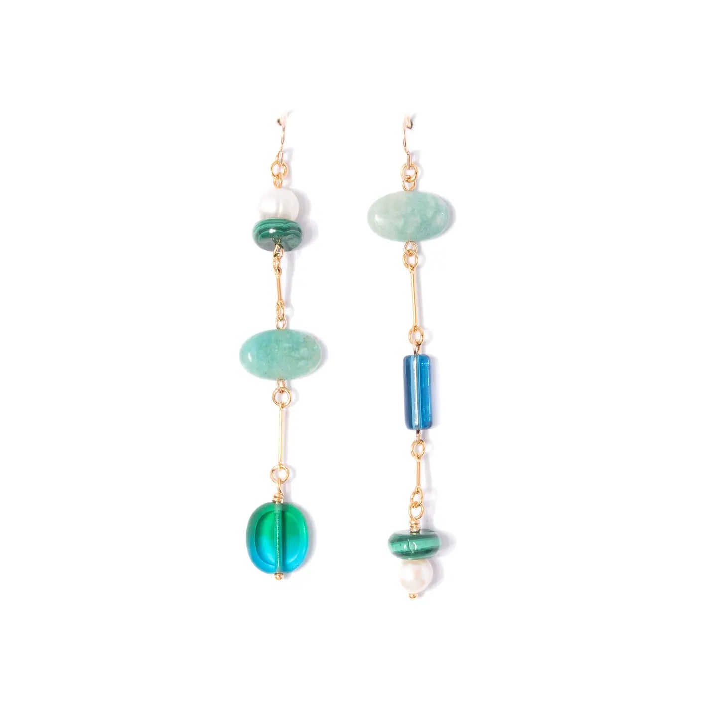 Composition Mismatch Earrings