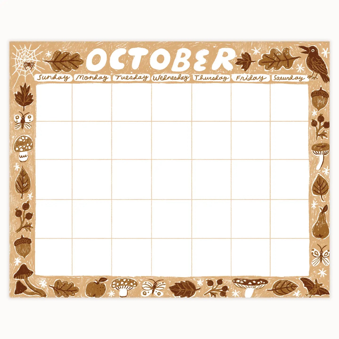 Phoebe Wahl Giant Sheet Calendar