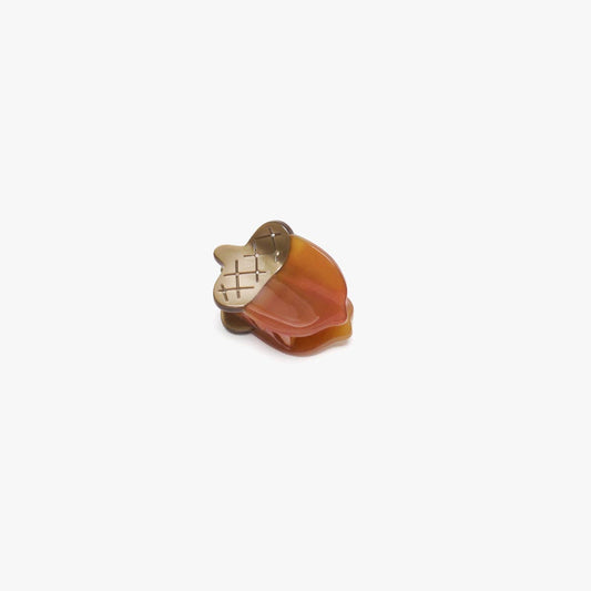 Acorn Mini Hair Claw Clip