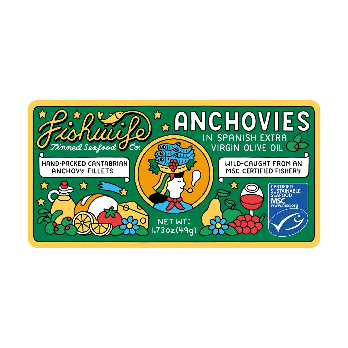 Cantabrian Anchovies in Extra Virgin Olive Oil