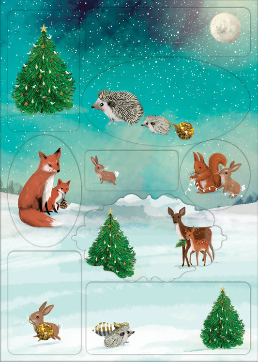 Sticker Labels Sheet