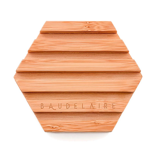 Bamboo Hex Soap Dish