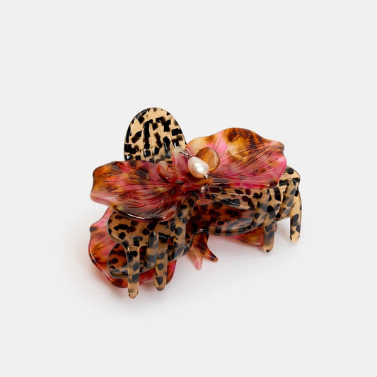 Orchid Claw Clip