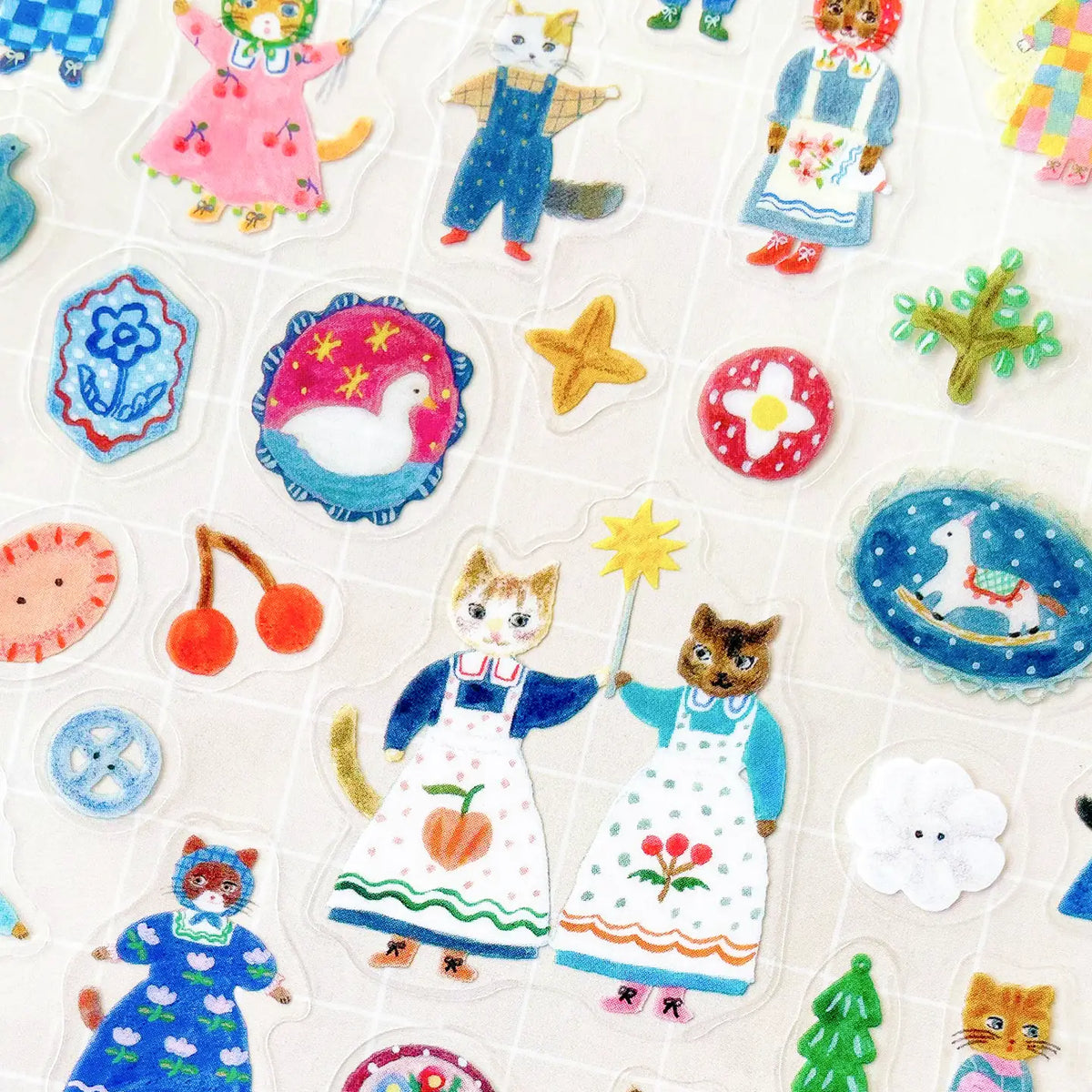 Aiko Fukawa Clear Sticker Sheet