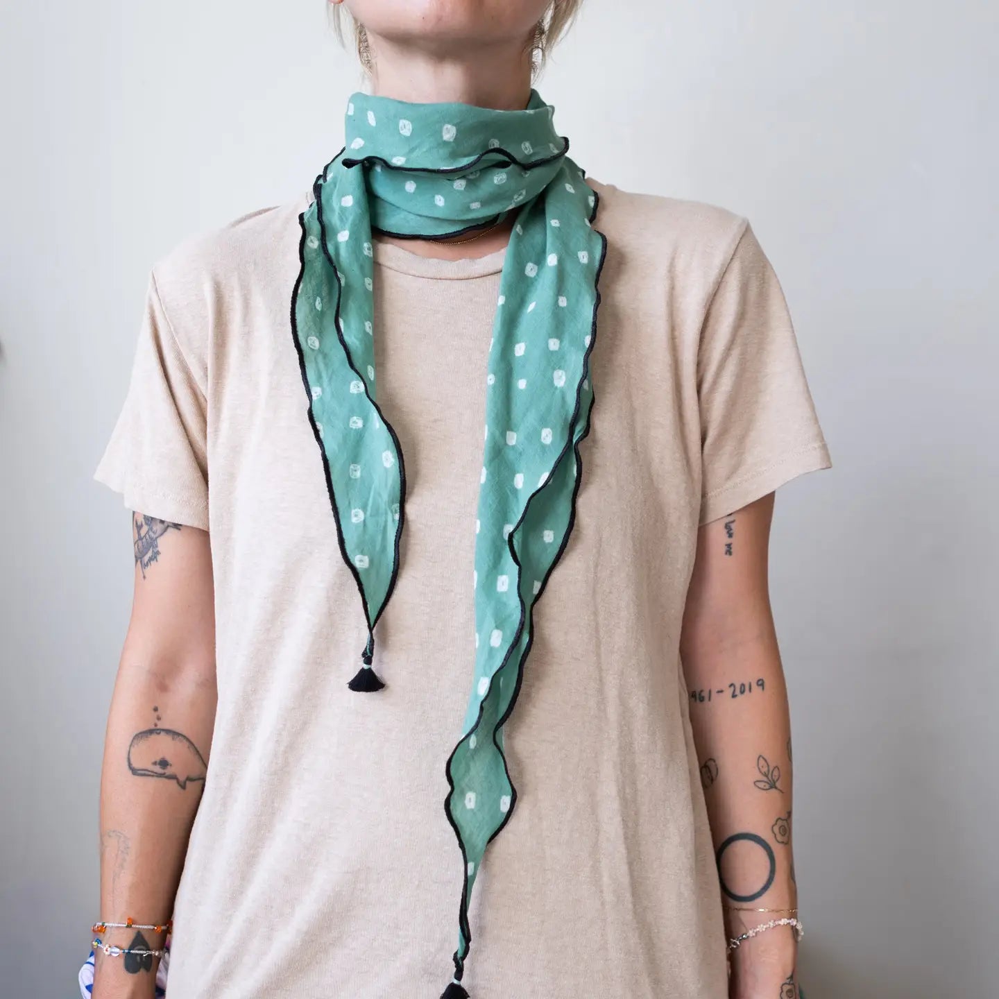 Polka Dot Scarf