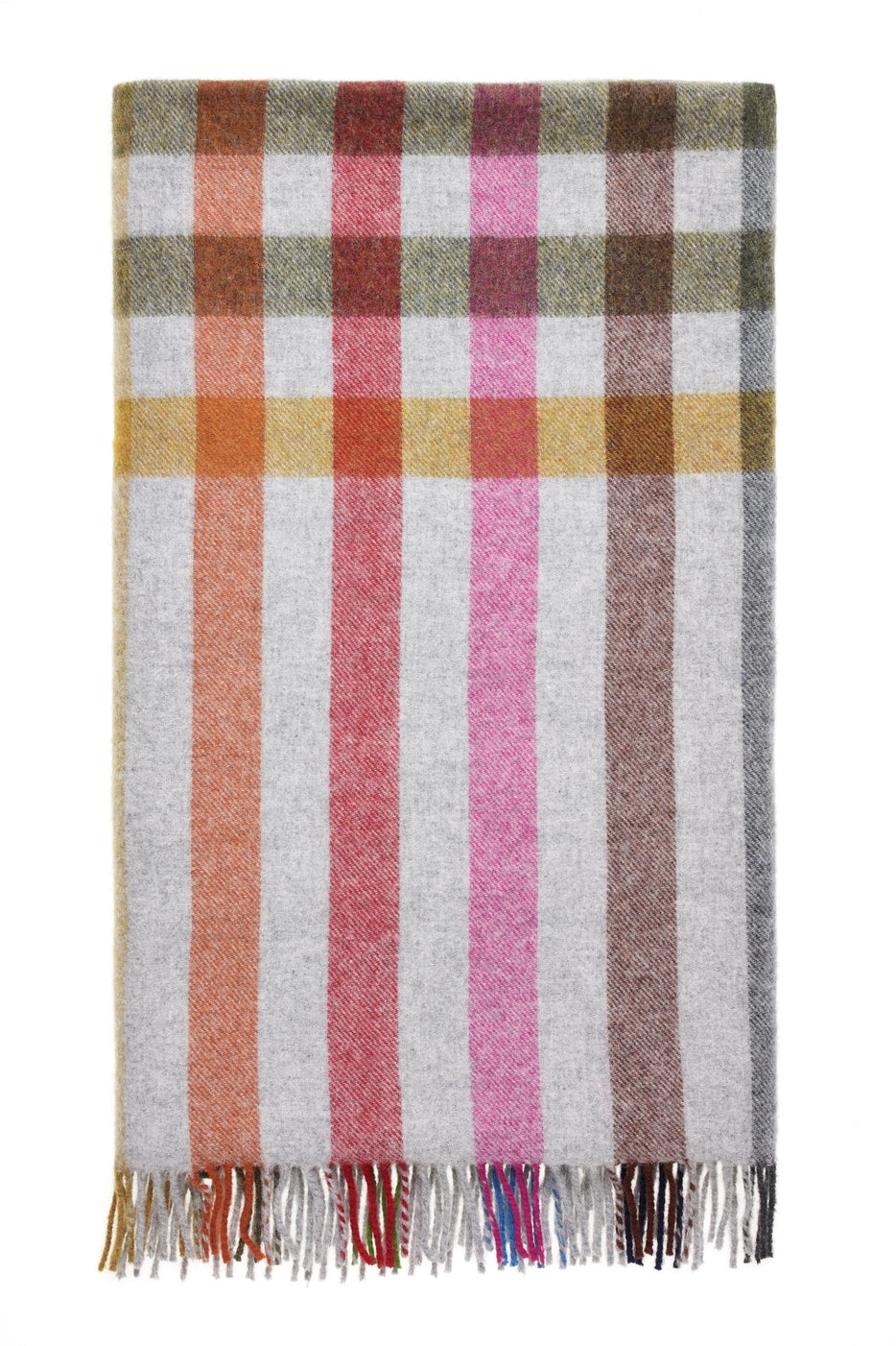 Henley Multicolor Merino Throw