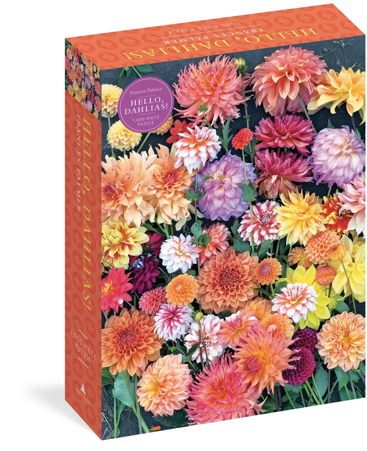 Hello, Dahlias! 1,000 Piece Puzzle
