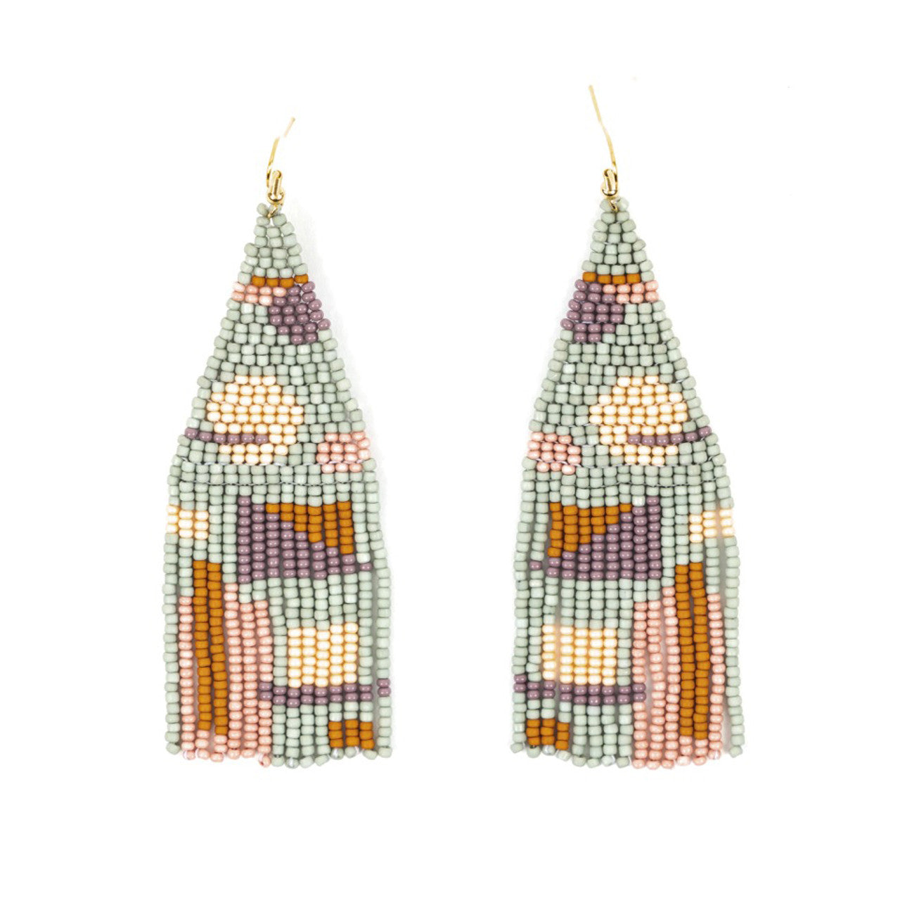 Shapes Fringe Earrings