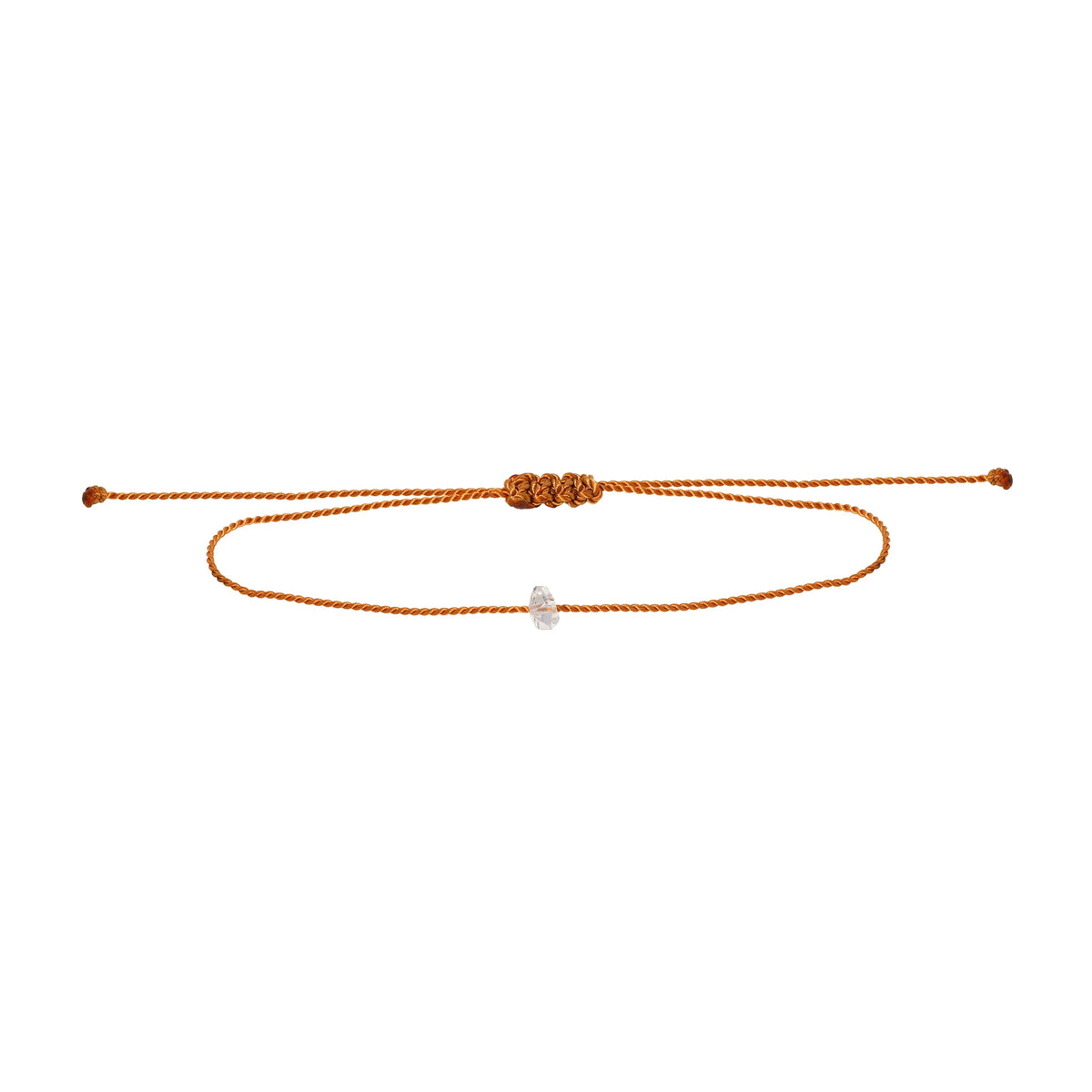 Herkimer Cord Bracelet