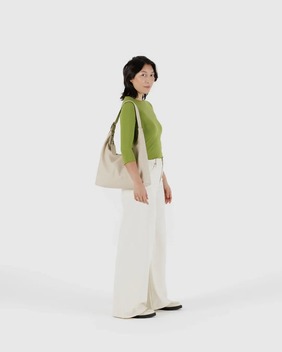 Recycled Leather Shoulder Bag