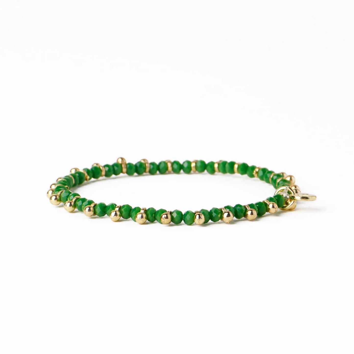 Kami Crystal Gold Stretch Bracelet