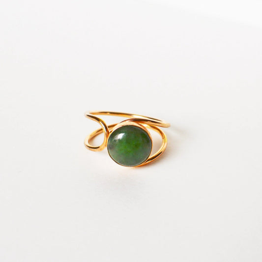 Jade Lasso Ring
