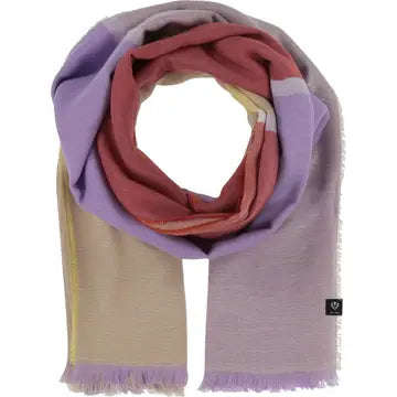 Sustainable Color Block Blanket Wrap