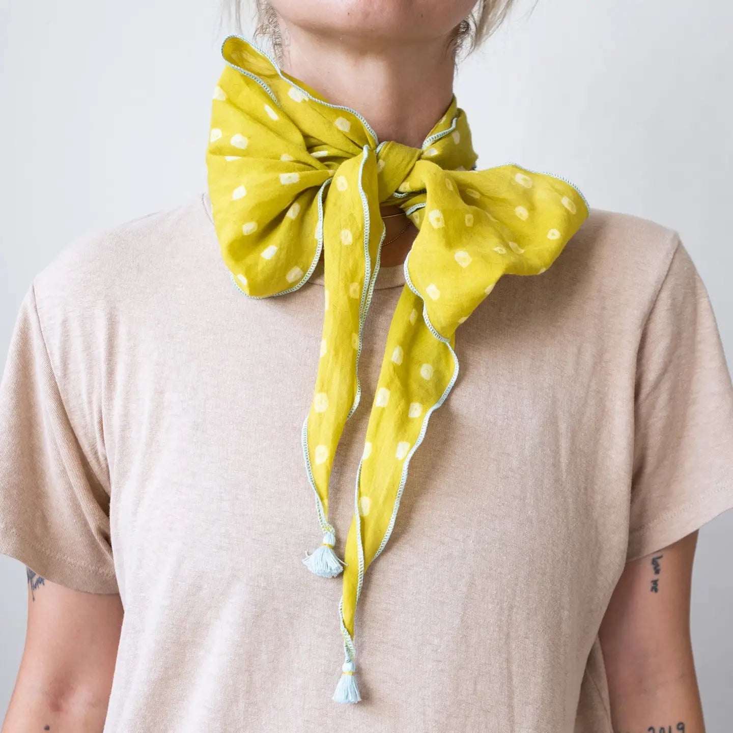 Polka Dot Scarf