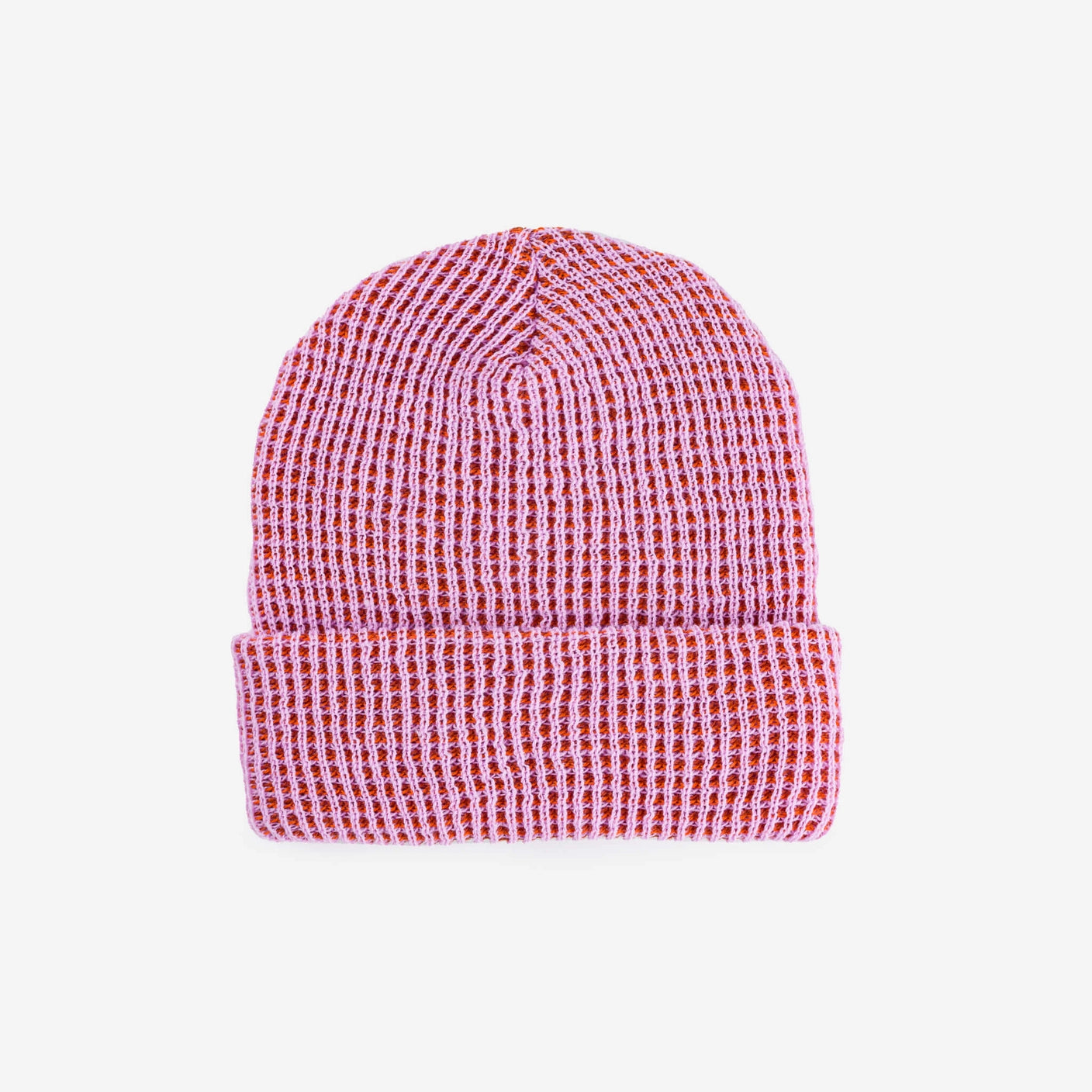 Grid Rib Knit Beanie
