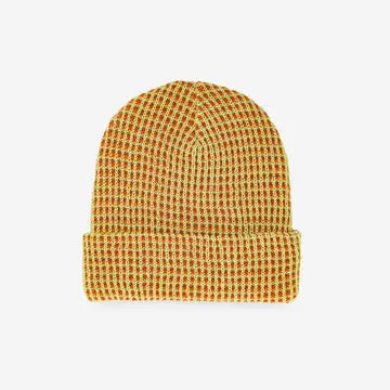 Grid Rib Knit Beanie