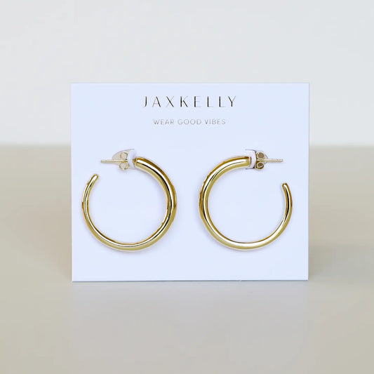 Gold Hoop Earrings