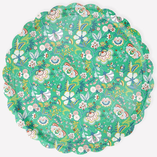 Green Mabelle Large Tray