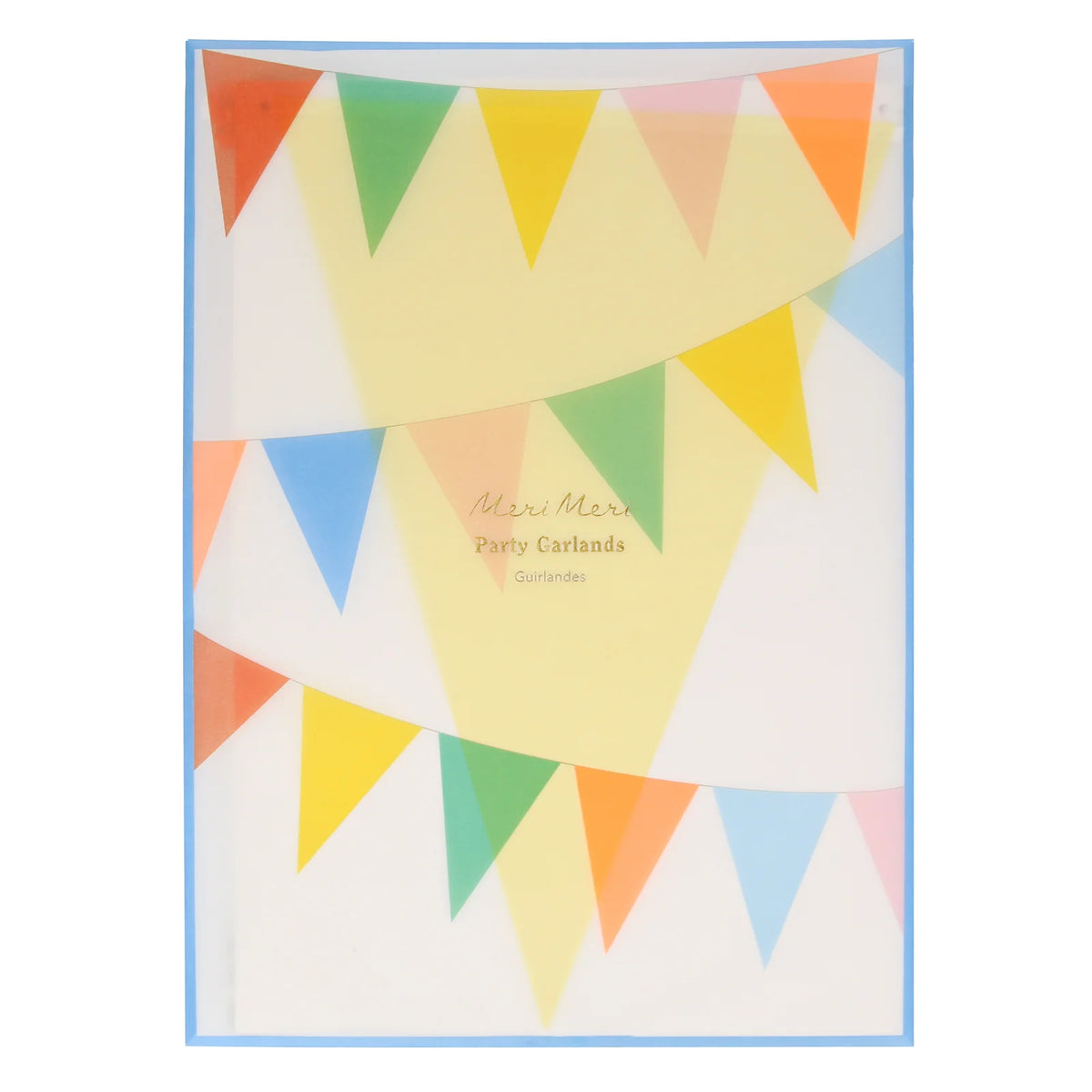 Bright Tissue Flag Garlands