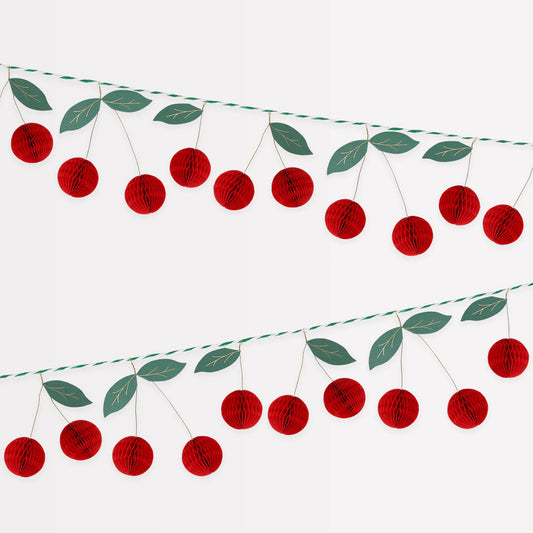 Honeycomb Cherry Garland