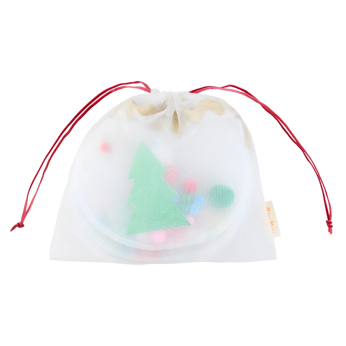 Organza Christmas Pompom Garland