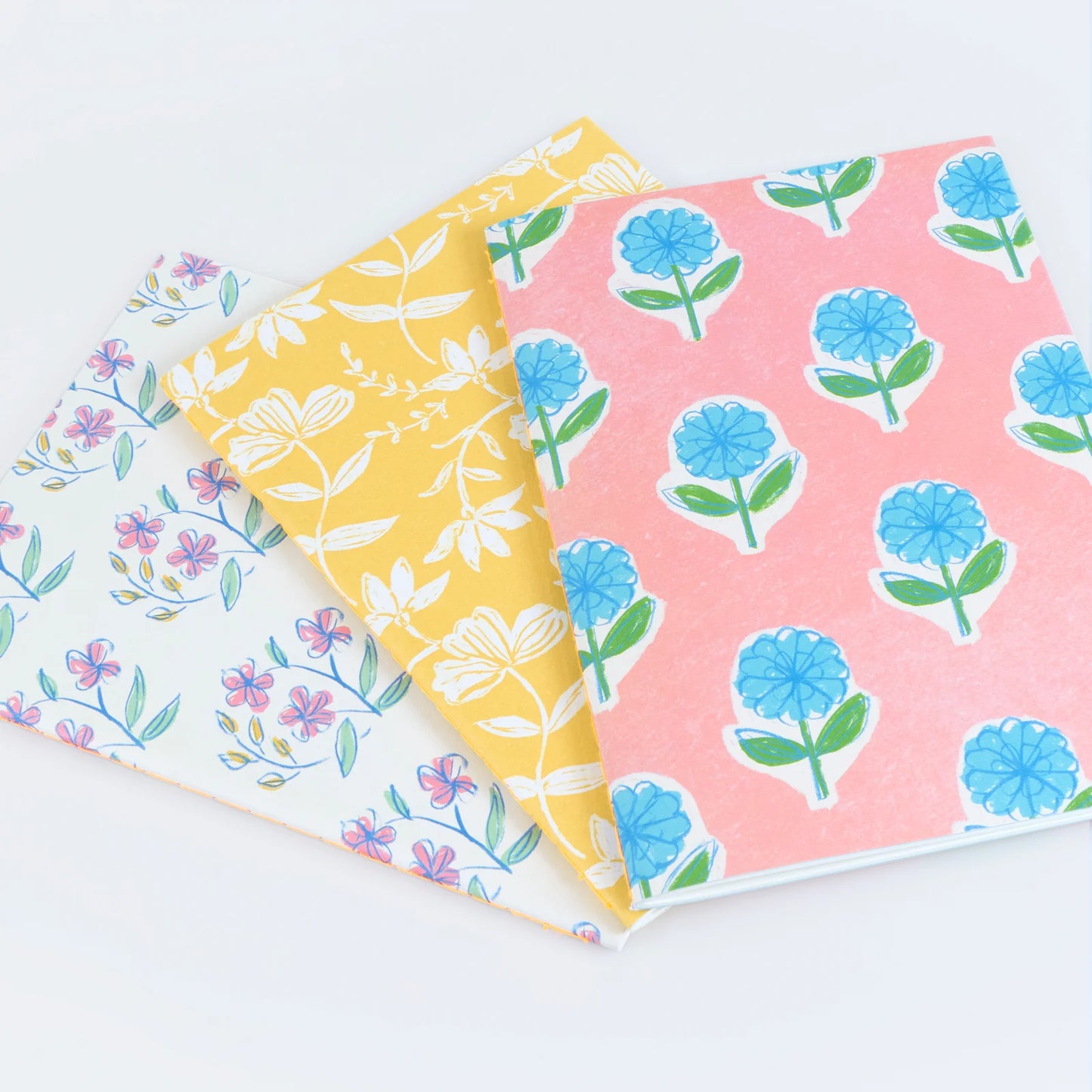 Flora Softcover 3-Notebook Set