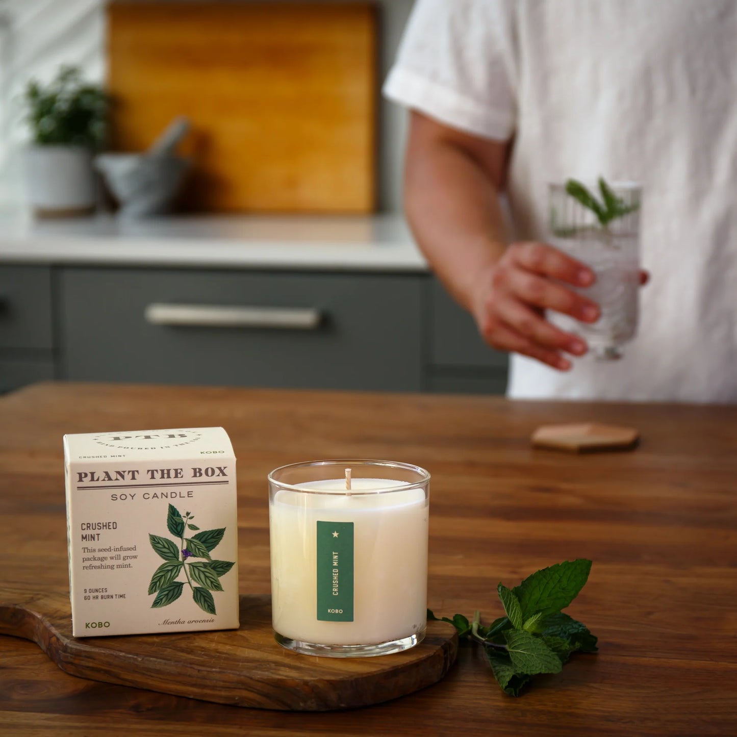 Crushed Mint Candle