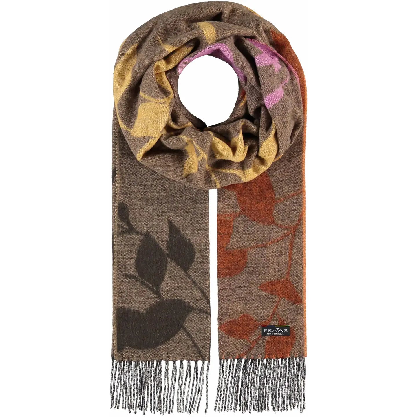 Leaves Recycled Scarf