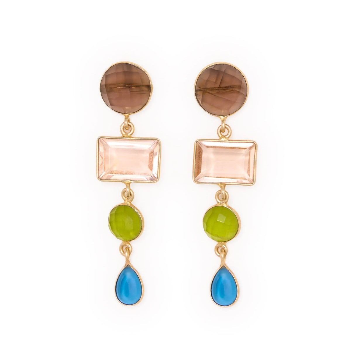 Natalie Straight Dangle Earrings