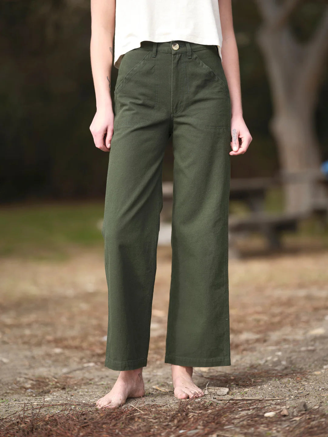 Painter Pants, Dark Rover Green
