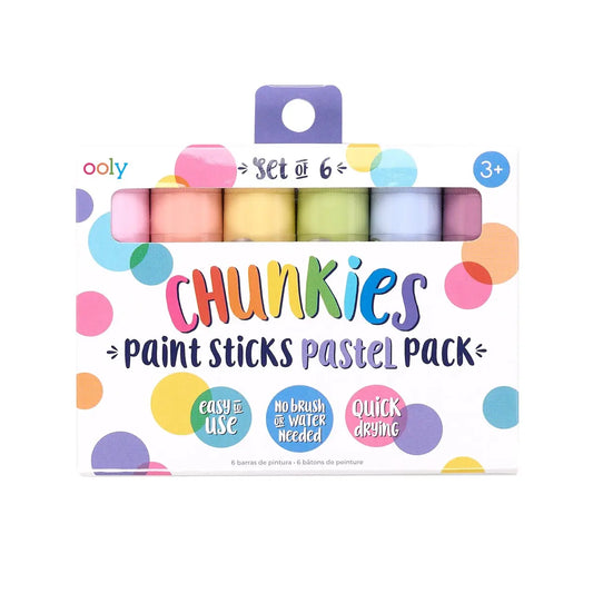Chunkies Pastel Paint Sticks – Set of 6