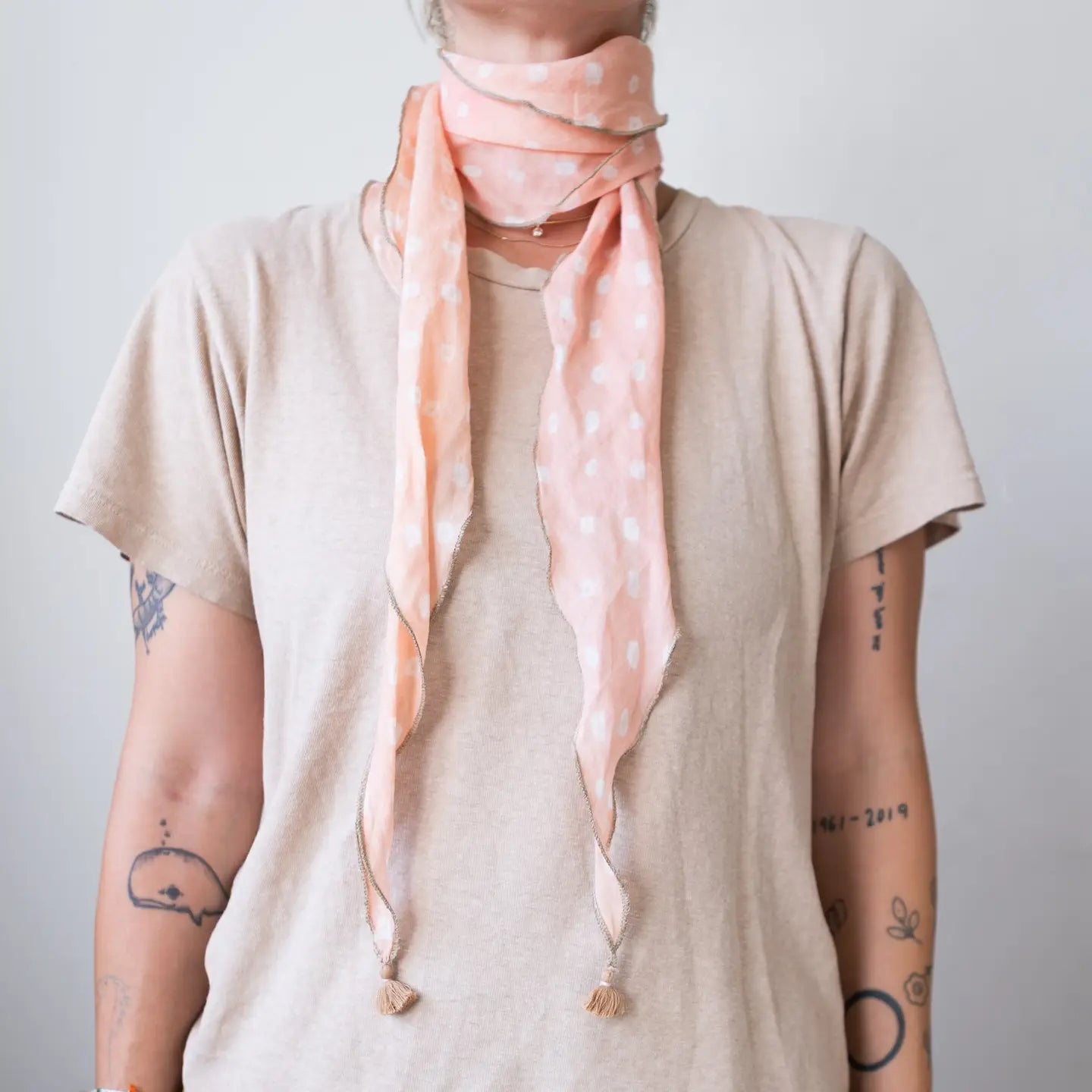 Polka Dot Scarf