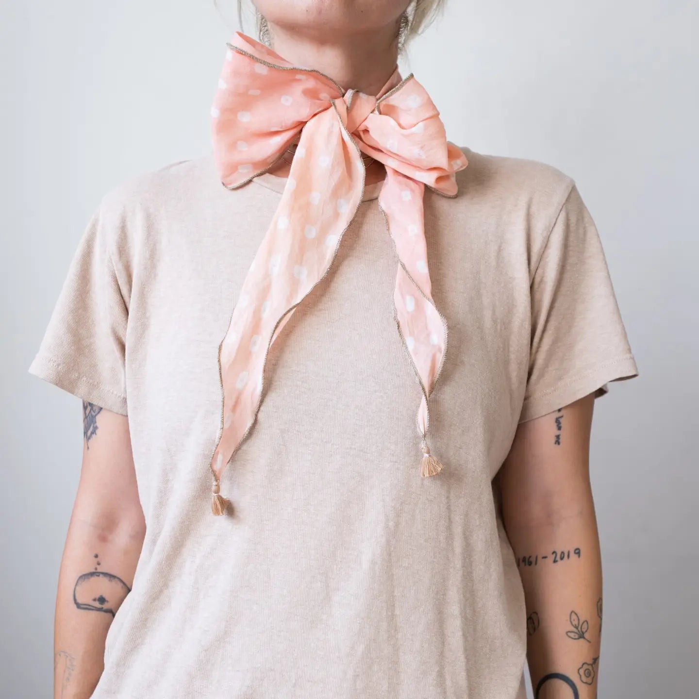 Polka Dot Scarf