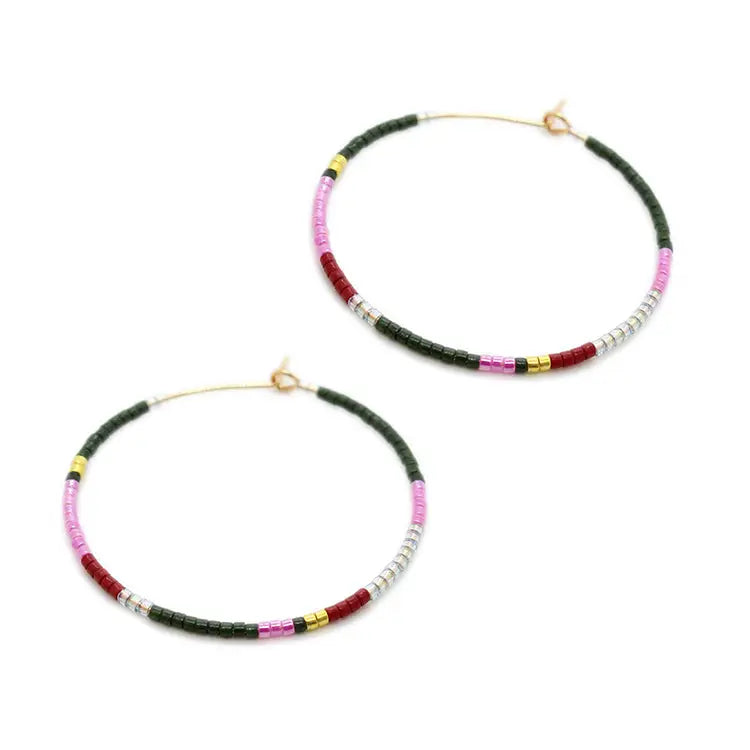 Large Beauty Hoops