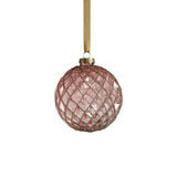 Faceted Harlequin Glass Ornament