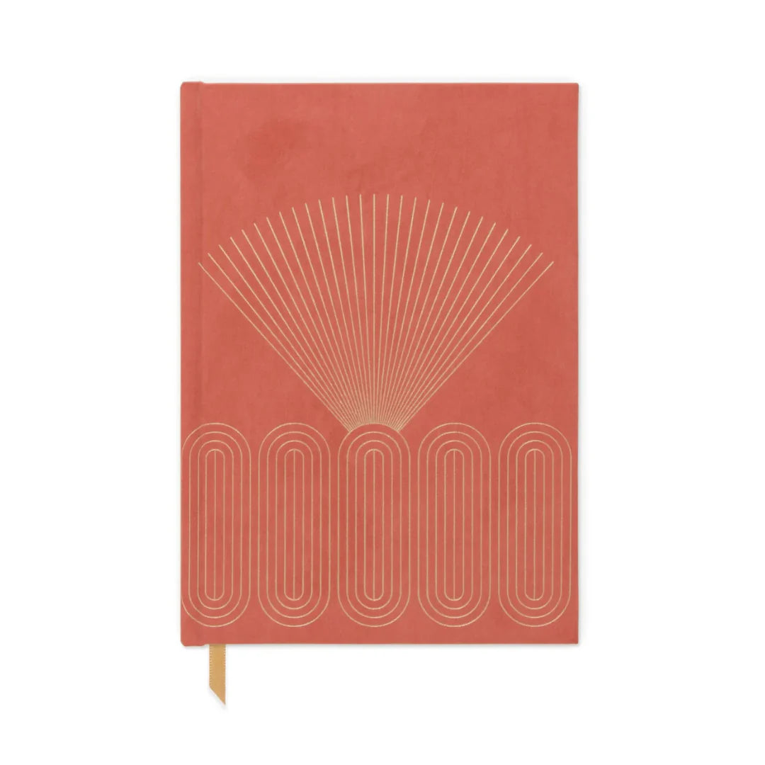Hardcover Suede Notebook