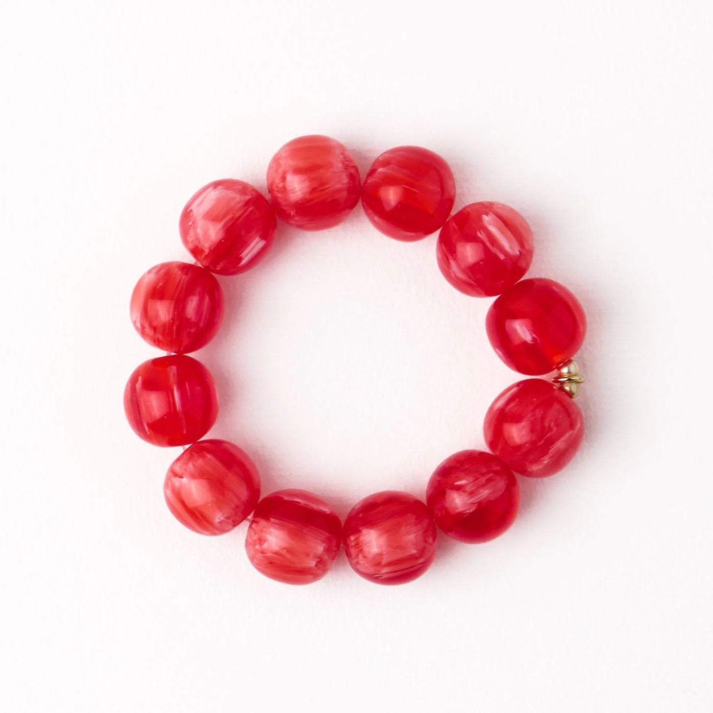 Cece Large Resin Bead Bracelet