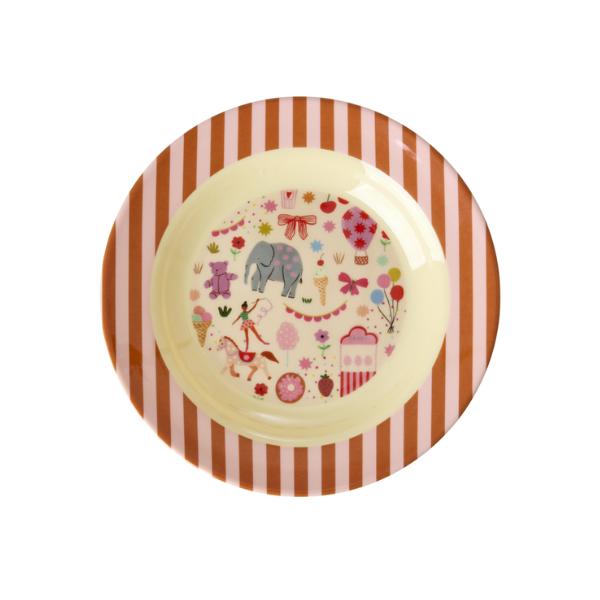 Fun Fair Melamine Kids Bowl