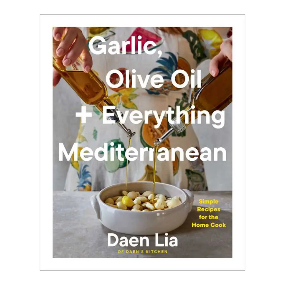 Garlic, Olive Oil + Everything Mediterranean