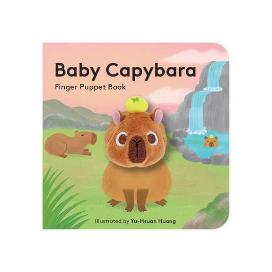 Baby Capybara Finger Puppet Book