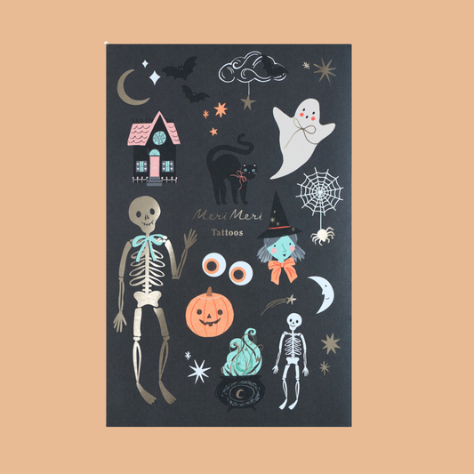 Halloween Icon Temporary Tattoos