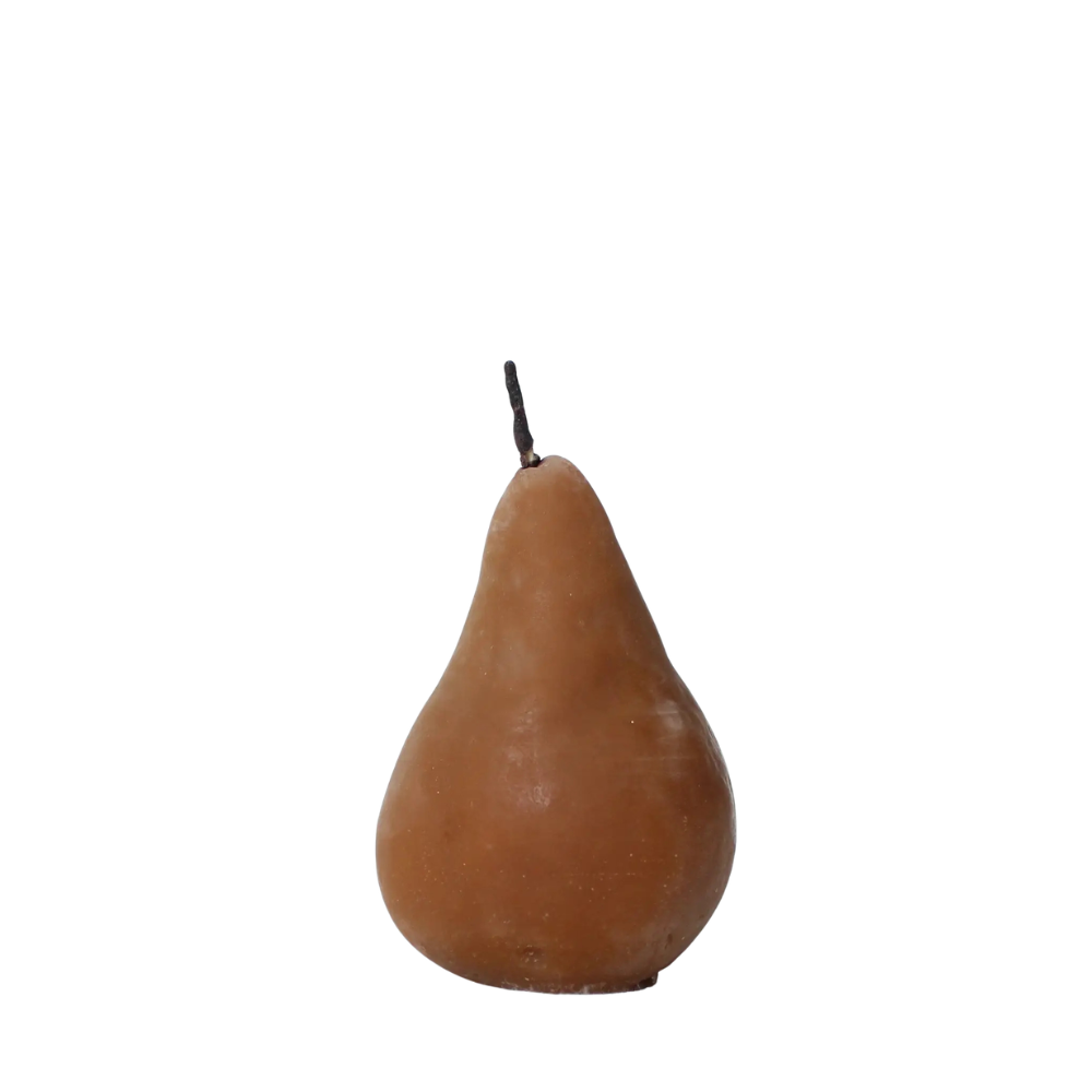 Bosc Pear Beeswax Candle